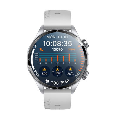 comprare KW332 1,6 pollici schermo pieno Display AMOLED Smartwatch 5ATM impermeabile con 6 posizionamento satellitare fabbricazione online