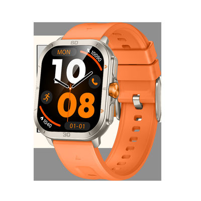 comprare KW285 Smart Watch a forma quadrata effettuare e ricevere chiamate con funzionalità Bluetooth e monitoraggio dinamico del battito cardiaco fabbricazione online