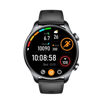 comprare GPS Smartwatch KW296 AMOLED Display IP68 Waterproof Fitness Tracker fabbricazione online