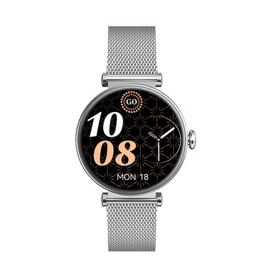KW60B Smart Watch di costruzione in metallo elegante da 1,2 pollici IP68 resistente all'acqua Smart Watch