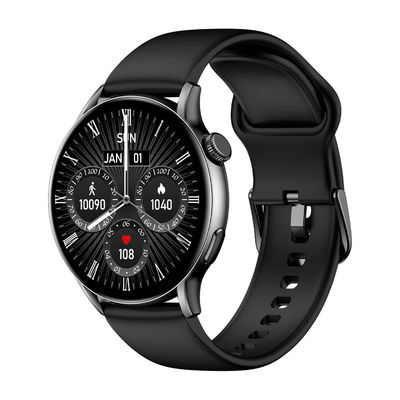KW252A Smartwatch AMOLED di design classico con splendido display a 60Hz, monitoraggio del sonno 24 ore su 24, 24 ore su 7, audio TWS e display sempre acceso personalizzabile
