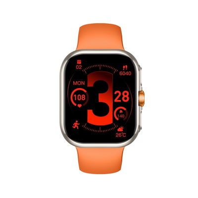 KW283A Super Retina Amoled Smart Watch 2.01 Inch Nero Rotondo Smartwatch Con BT Chiamata