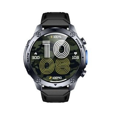 KW300 AMOLED GPS & AI Smartwatch con attività in tempo reale e monitor del sonno AI Q&A 5ATM impermeabile